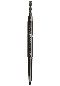 Олівець із щіточкою для брів TF Cosmetics Brow Academy 302 темно-коричневий, 1 шт