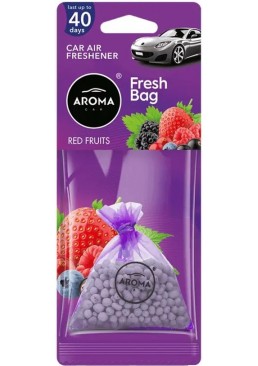 Ароматизатор полімерний Aroma Car Fresh Bag Червоні фрукти, 12 г
