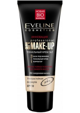 Тональний крем Eveline Art Professional Make-up 3в1 Пастельний, 30 мл