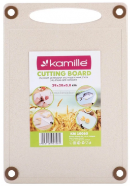 Разделочная доска из пшеничного волокна Kamille KM-10065, 20 см 