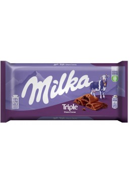 Шоколад Milka Triple Choco Choco, 90 г