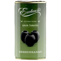 Оливки чорні Excelencia з кісточкою, 350 г