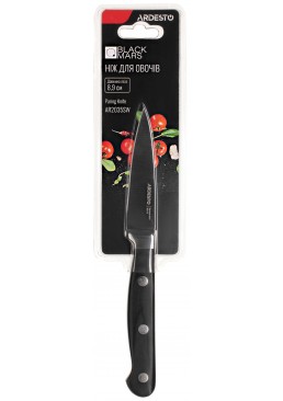 Кухонний ніж для чищення овочів Ardesto Black Mars 20,2 см (AR2035SW), 1 шт