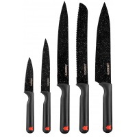 Набор ножей ARDESTO Black Mars AR2105BR, 5 шт