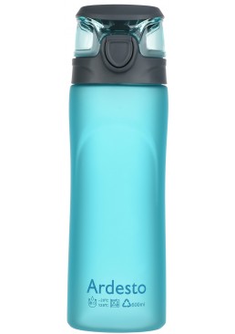 Бутылка для воды Ardesto (AR2205PB) голубая, 600 мл 