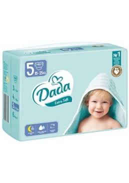 Подгузники Dada Extra Soft 5 (15-25 кг), 42 шт