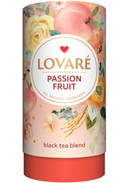 Чай черный Lovare Страстный фрукт, 80 г
