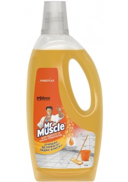 Средство для мытья пола и других поверхностей Mr Muscle Цитрусовый коктейль, 750 мл 