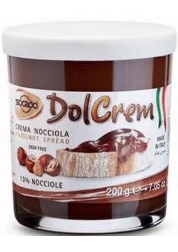 Шоколадная паста Socado Dolcrem с лесным орехом, 200 г