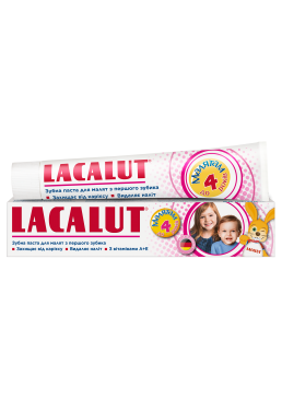 Зубная паста детская Lacalut до 4 лет 50 мл