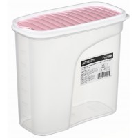 Контейнер для сипучих Ardesto Fresh рожевий 1,8 л (AR1218PP)