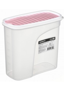 Контейнер для сыпучих Ardesto Fresh розовый 1,8 л (AR1218PP)