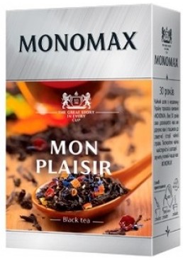 Чай черный цейлонский Мономах Mon Plaisir, 80 г