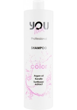 Шампунь You Look Professional Color Shampoo для окрашенных и поврежденных волос, 1 л