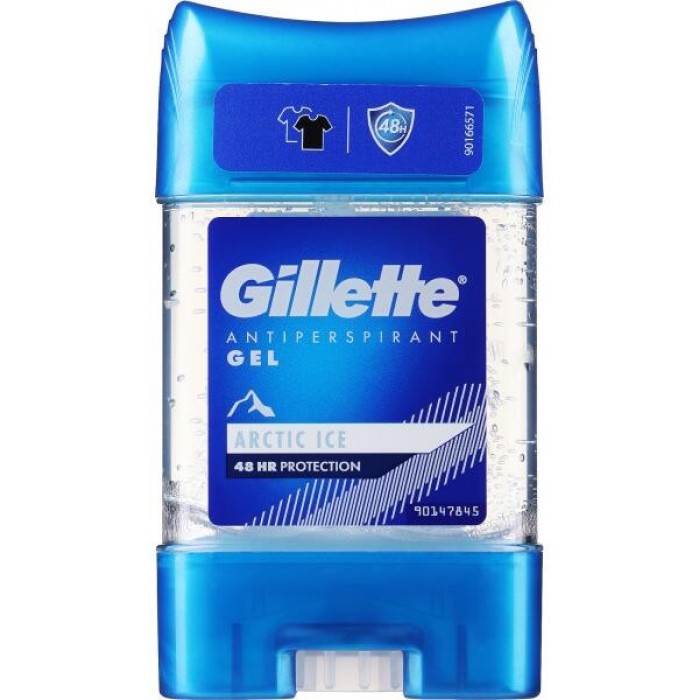 Гелевый дезодорант-антиперспирант Gillette Arctic Ice, 70 мл - 