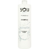 Шампунь You Look Professional Keratin Shampoo с кератином для восстановления волос, 1 л