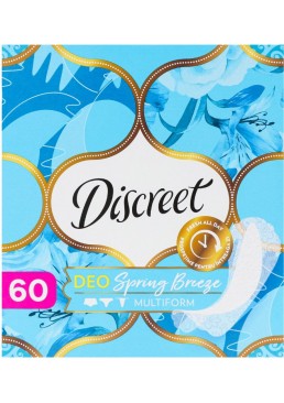 Ежедневные прокладки Discreet Deo Spring Breeze, 60 шт