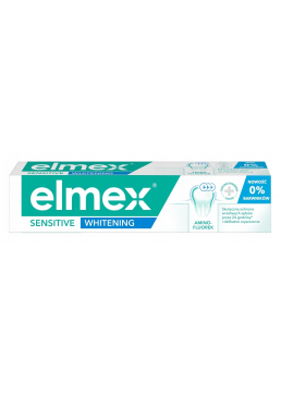 Зубна паста Elmex Sensitive Whitening Відбілююча, 75мл