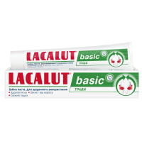 Зубна паста Lacalut Basic Трави, 75 мл