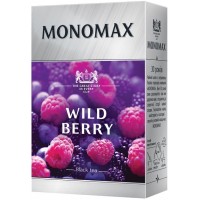 Чай чорний цейлонський Мономах Wild Berry, 80 г