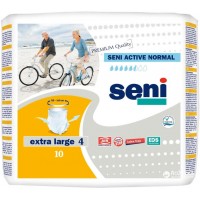 Підгузки-трусики для дорослих Seni Active Normal Extra Large XL (5.5 крапель) 120-160 см, 10 шт