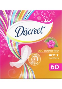 Щоденні прокладки Discreet Summer Fresh, 60 шт.