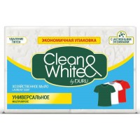 Хозяйственное мыло Duru Clean&White Универсальное, 4х120г