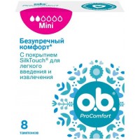 Тампони o.b. ProComfort Mini 2 краплі, 8 шт
