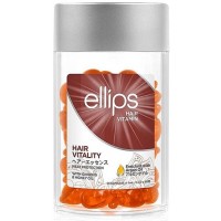 Витамины для волос Ellips Здоровье волос с женьшенем и медовым маслом, 50 шт