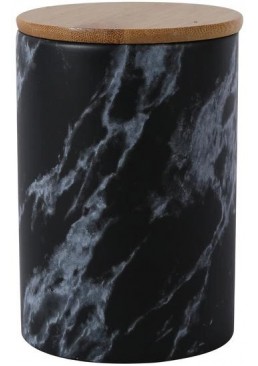 Ёмкость для сыпучих Limited Edition Marble Black, 750мл