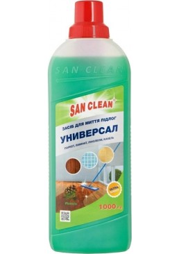 Засіб для миття підлог San Clean універсал Сосна, 1000 г