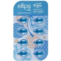 Вітаміни для волосся Ellips Hair Vitamin Сила Лотоса з екстрактом блакитного лотоса, 8 шт