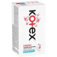 Щоденні гігієнічні прокладки Kotex Normal Plus Deo, 56 шт