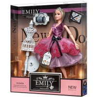 Лялька Emily QJ081B з аксесуарами у коробці, 28х6х32,5 см