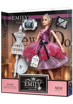 Кукла Emily QJ081B с аксессуарами в коробке, 28х6х32,5 см