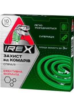 Спиралі iRex від комарів, 10 шт