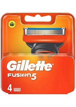 Сменные кассеты для бритья Gillette Fusion 5, 4 шт