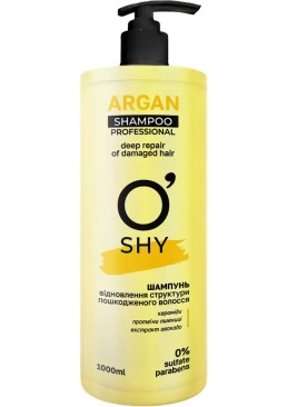 Шампунь для волосся O'Shy Argan Відновлення структури пошкодженого волосся, 1 л