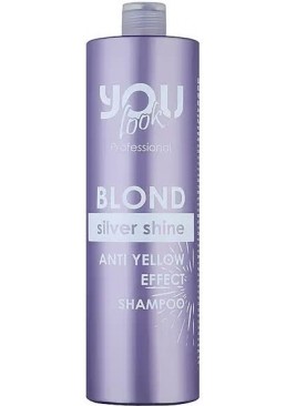 Шампунь You Look Professional Blond Silver Shine для сохранения цвета и нейтрализации желтизны, 1 л