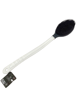 Щітка масажна силіконова Titiz Plastik GP-152 з довгою ручкою для душу, 1 шт