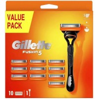 Станок для гоління Gillette Fusion5 + змінні касети, 11 шт