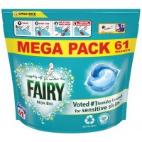 Капсулы для стирки детского белья Fairy Non-Bio для всех типов тканей, 61 шт