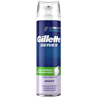 Пена для бритья Gillette Series Sensitive Skin Для чувствительной кожи, 250 мл