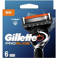 Сменные кассеты для бритья Gillette Fusion Proglide, 6 шт