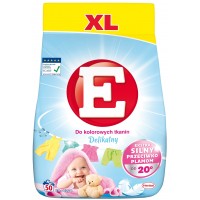 Дитячий пральний порошок E делікатний для кольорових речей, 3 кг (50 прань)