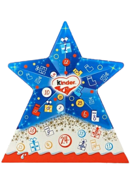 Адвент-календарь Kinder Star, 24 конфеты