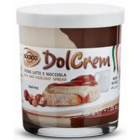 Шоколадна паста Dolcrem з фундуком та молоком, 200 г
