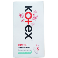 Щоденні гігієнічні прокладки Kotex Ultraslim Deo, 56 шт