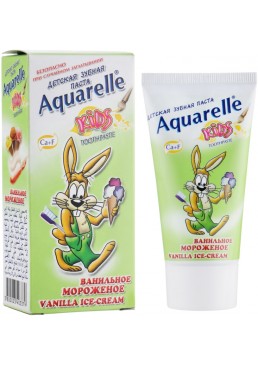 Зубная паста для детей Aquarelle Ванильное Мороженое, 50 мл