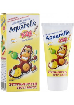 Зубная паста для детей Aquarelle Тутти-фрутти, 50 мл